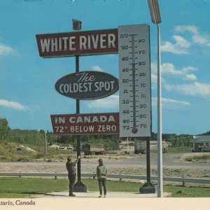 White River, Ontario in 1970.