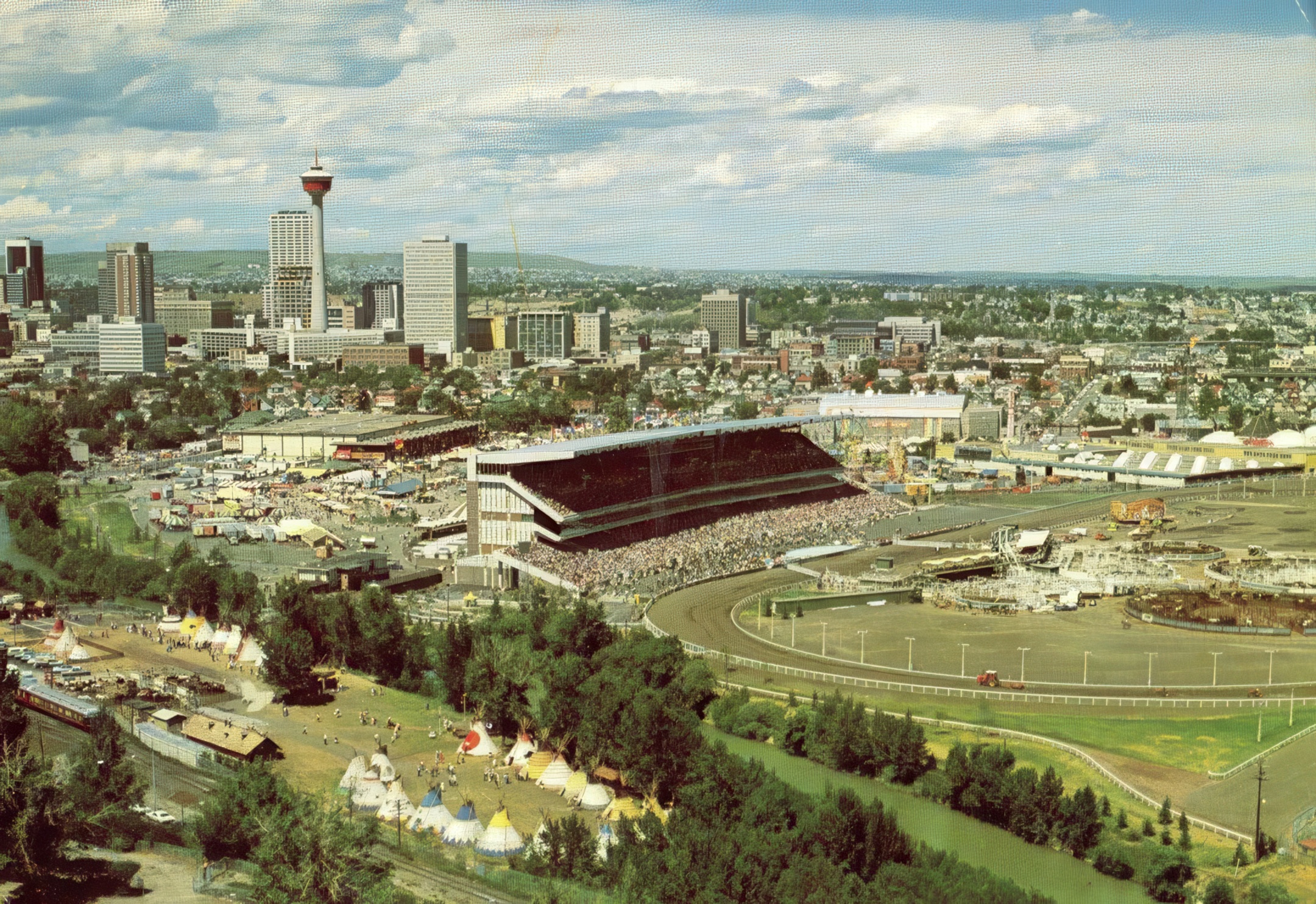 Calgary, Alberta in the 1970s