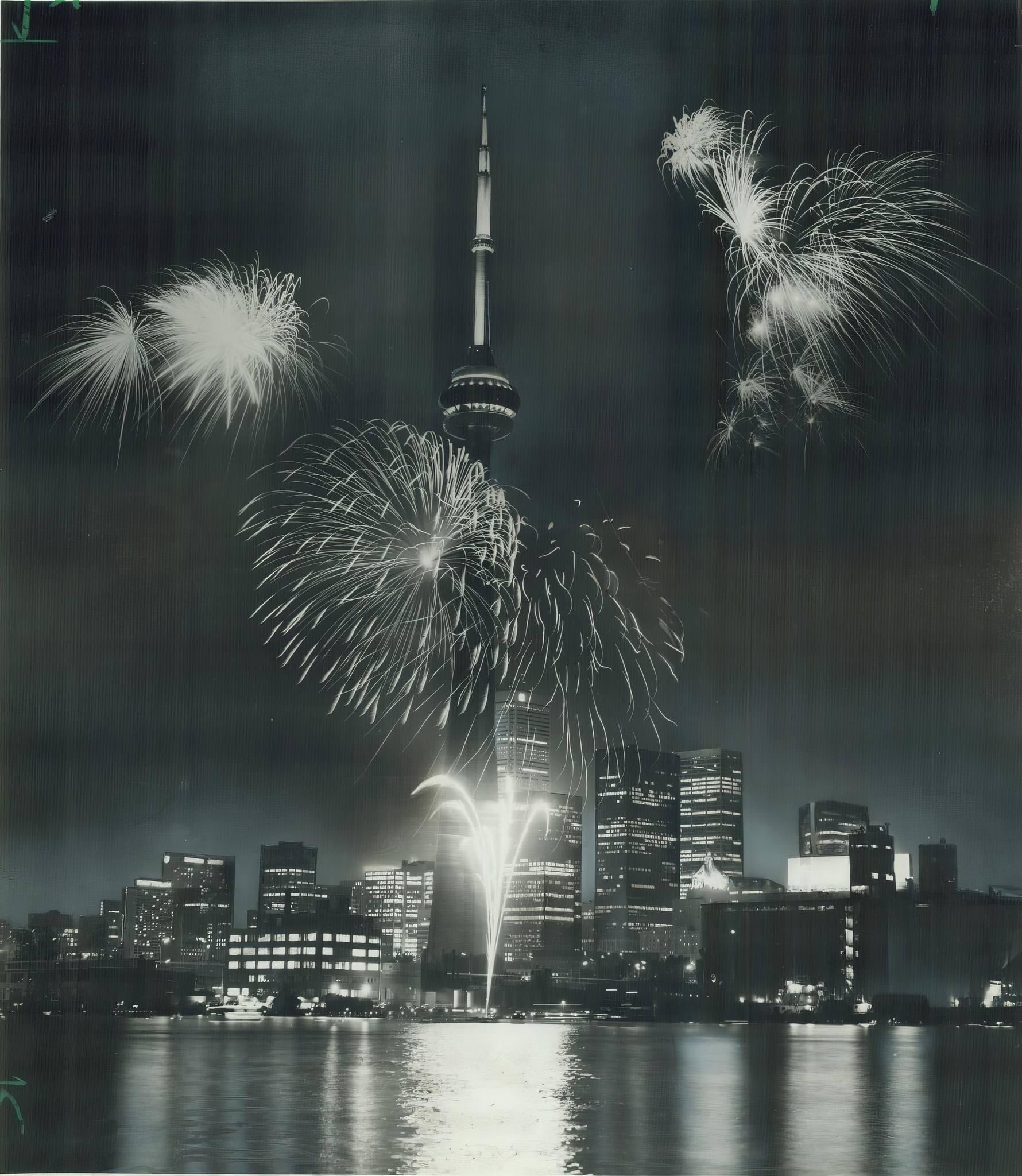 Dominion Day in Toronto in 1980.  Known as Canada Day since 1982.