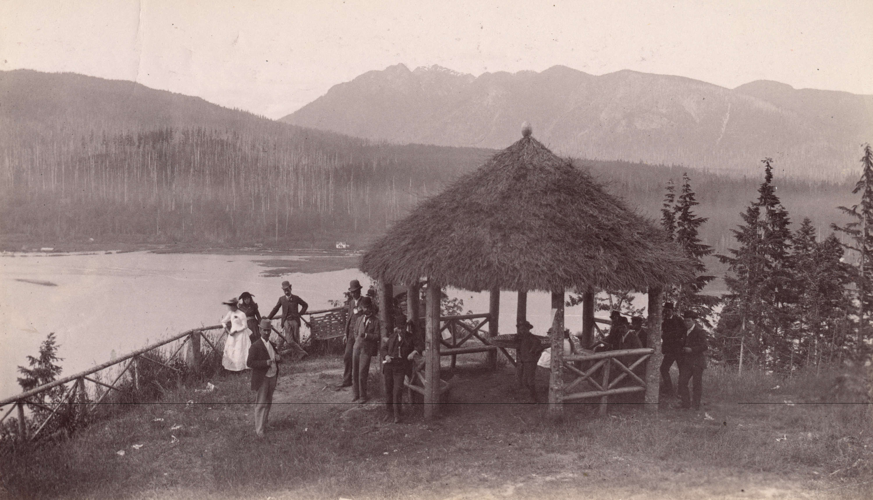Prospect Point in Stanley Park in Vancouver in 1891