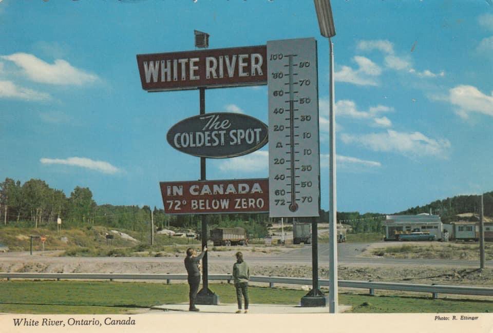 White River, Ontario in 1970.