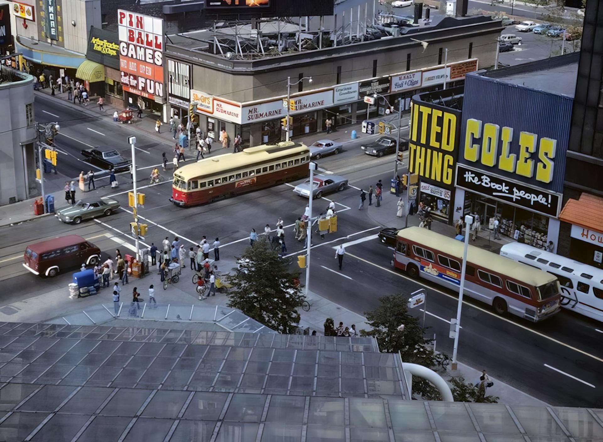 Yonge and Dundas in 1979